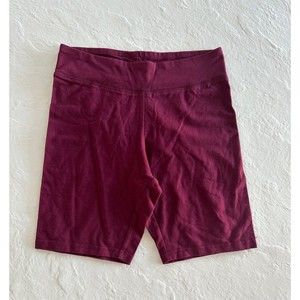 Sorella Maroon Biker Shorts